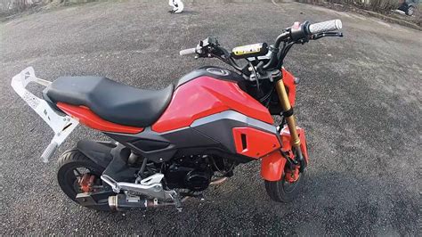 It's also pretty easy to transform into a mini performer. Honda Grom Mods (Wheelie practise!!) - YouTube