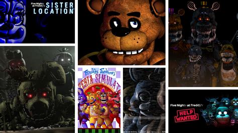 Every Five Nights At Freddy S Game Ranked From Worst To Best