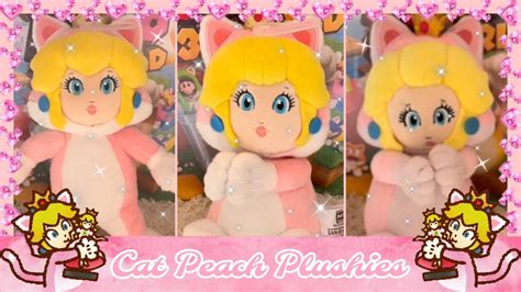 ♥cat Peach Plushies Showcase♥ Youtube