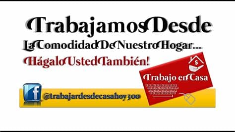 Trabajo en Casa por Internet sin inversion - YouTube