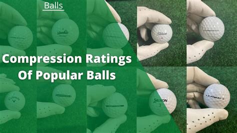 Golf Ball Compression Chart Top Ball Ratings By Swing Speed