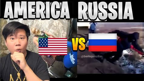 America Vs Russia Reaction Time Meme Tiktok Compilation Try Not To