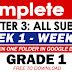 Grade Complete Daily Lesson Log Quarter Weeks Free To