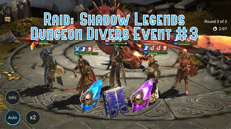 Raid Shadow Legends Dungeon Divers Event 3 Youtube