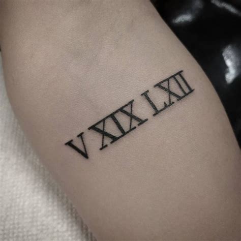 70 Best Roman Numeral Tattoo Designs And Meanings Be Creative 2019