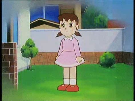 Girl Animated Animated Brown Hair Doraemon Legs Lowres Minamoto