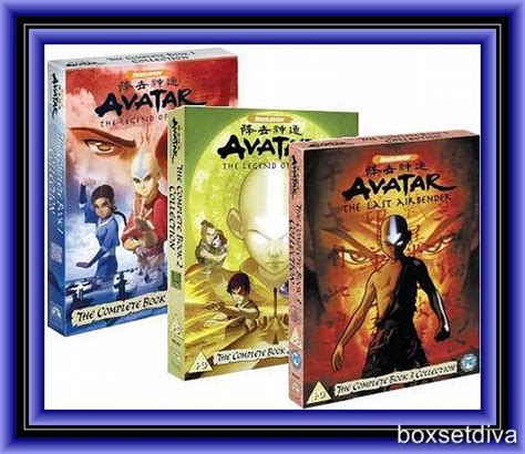Avatar The Last Airbender Complete Books 1 2 And 3 Collectionbrand