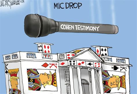 Fixer Cohen Damages Donald Trump Darcy Cartoon