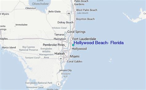 Hollywood Beach Florida Tide Station Location Guide