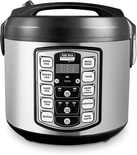 Aroma Professional 20 Cup Digital Rice Cooker ARC 5000SB Review We