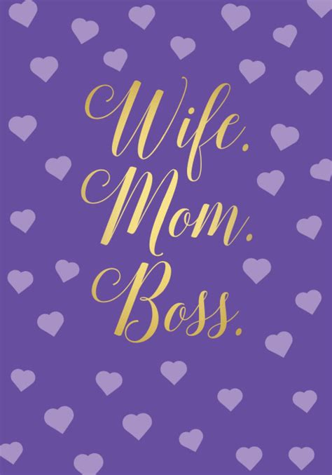 Buy Wife Mom Boss Undated Daily Planner 7 X 10 Inches Empowerment