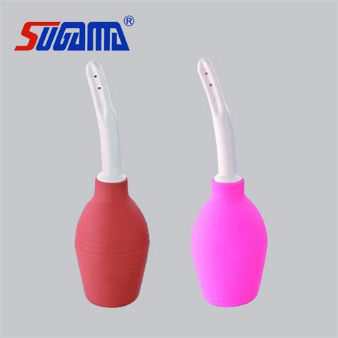 Medical Grade Silicone Anal Irrigator Clean Vaginal Anal Silicone Douche China Vaginal Douche