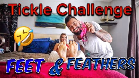 Feather Brush Tickle Challenge Unexpected Ending Youtube