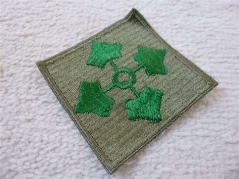 Us Army 4th Infantry Division Patch