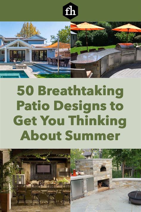 50 Breathtaking Patio Designs To Get You Thinking About Summer Patio
