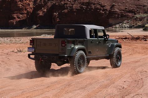 Jeep Crew Chief 715 So Wird Der Neue Wrangler Pick Up