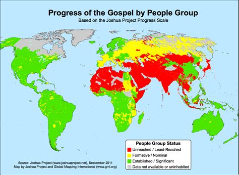 Mapping Evangelical Christian Missionary Efforts Geocurrents