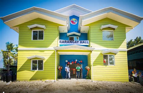 Bahay Ni Kap Barangay Hall Sa Iligan Iminodelo Sa Pbb House Abs
