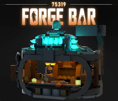 Lego Moc Forge Bar By Dorianbricktron Rebrickable Build With Lego