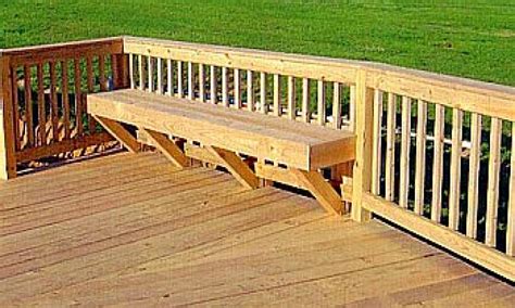 We did not find results for: Outdoor Bench Back Deck Built Seats Railing - House Plans ...