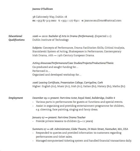 Fashion designer cv template is simply multiple file formats microsoft word document (or mac pages document. FREE 7+ Sample Fashion CV Templates in MS Word | PDF