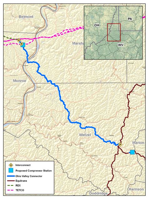 Ferc Tells Ohio Valley Connector Project To Open The Valves Marcellus