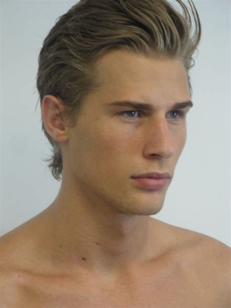 Norwegian Male Models Thomas Liden Blonde Hair Makeup