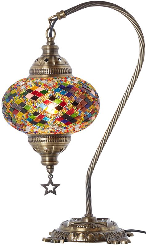 Free Shipping Turkish Moroccan Handmade Mosaic Swan Goose Neck Etsy