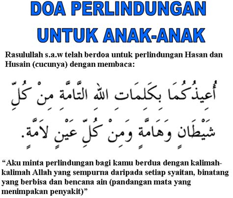 Seperti namanya doa untuk orang meninggal adalah doa yang kita panjatkan untuk orang yang sudah meninggal dunia. Salam Jumaat; Doa Perlindungan untuk anak-anak