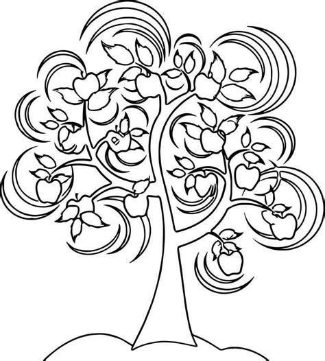 Apple bloom coloring pages are a fun way for kids of all ages to develop creativity, focus, motor skills and color recognition. A Beautiful Apple Tree In Full Bloom And Blowing In The ...