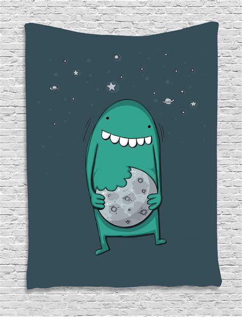 Check spelling or type a new query. Cookie Tapestry, Cartoon Monster with Sharp Teeth Biting ...