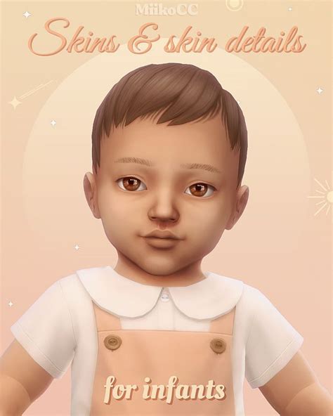 Skins And Skin Details For Infants Patreon Sims 4 Body Mods Sims Mods