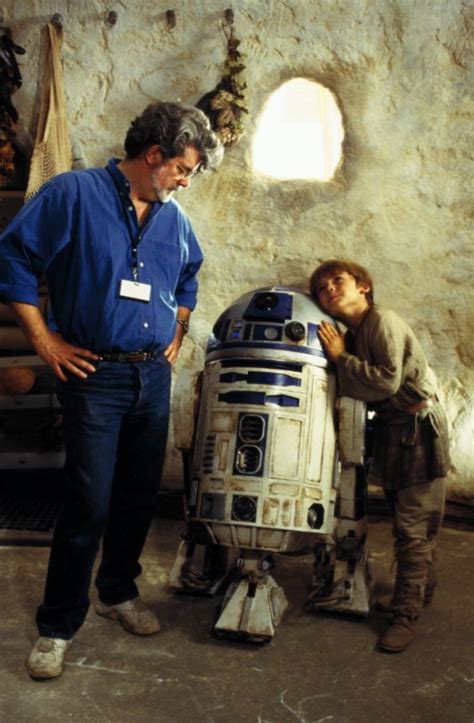 Star Wars The Phantom Menace Behind The Scenes Jake Lloyd And George