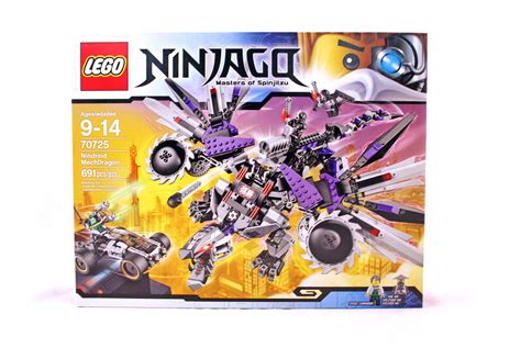 Nindroid Mechdragon Lego Set 70725 1 Nisb Building Sets Ninjago