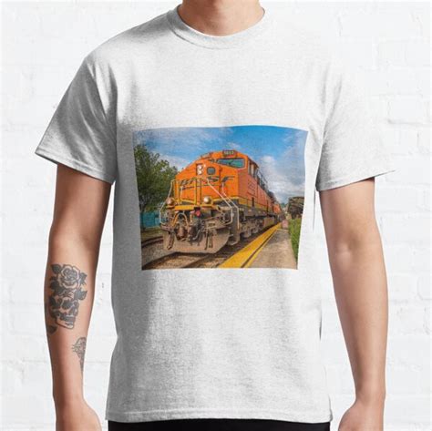 Bnsf Locomotive T Shirt By Dbvirago Redbubble