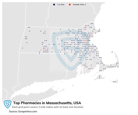 List of all top Pharmacies locations in Massachusetts USA - ScrapeHero