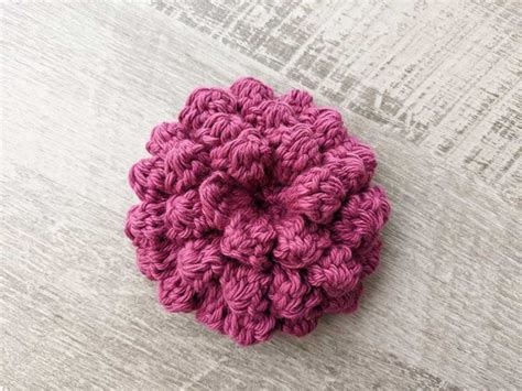 Free Chunky Crochet Peony Flower Pattern Crochet Bits