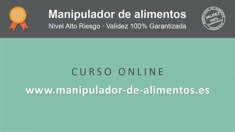 Válido para trabajar en toda españa y en todos los sectores alimentarios ®. Manipulador de Alimentos · Paso a Paso - YouTube