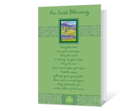 An Irish Blessing Printable American Greetings