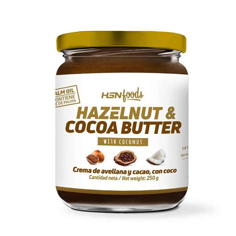 Hazelnut And Cocoa Spread With Coconut Hsn Foods