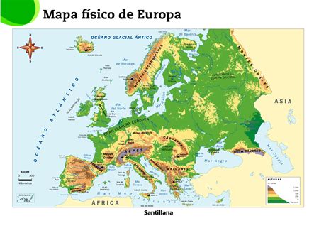 Mapas FÍsicos PolÍticos Y Mudos De Europa Jugando Y Aprendiendo