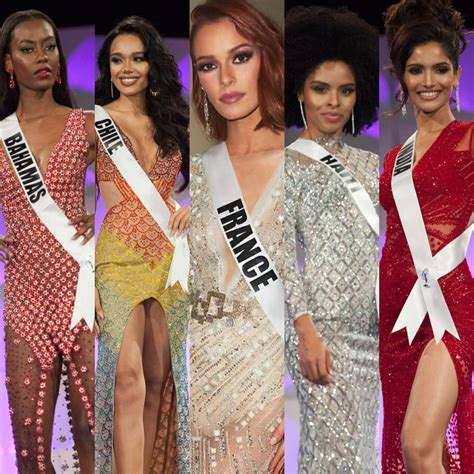 miss universe 2019 top 15 preliminary evening gowns the great pageant community