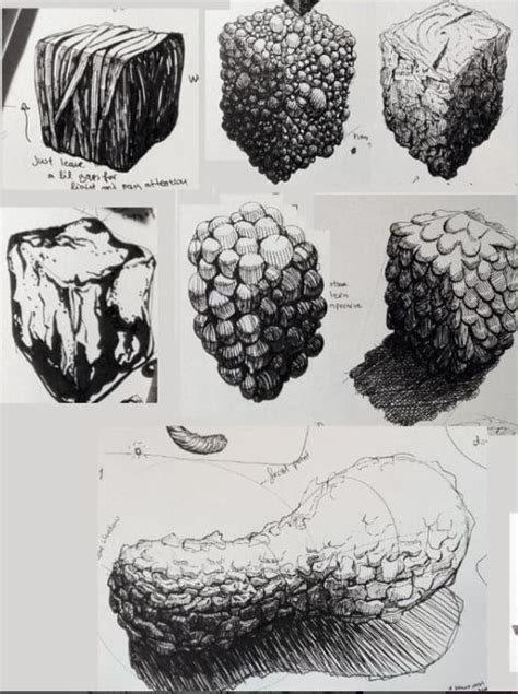 ArtStation - Texture exploration on 3d shapes