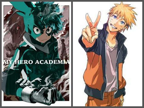 Comparing My Hero Academia To Naruto Anime Amino