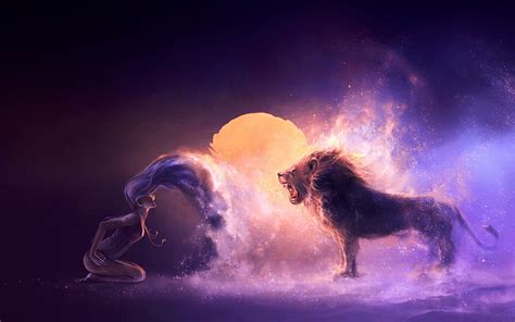 Leo people are playful and extroverted. Leo Zodiac Wallpapers (59+ images)