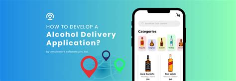 Offer reliable services with alcohol delivery app development offered by elluminati. How to develop an alcohol delivery app? | Amplework Software