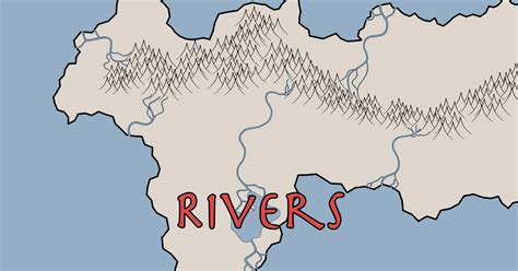 How to draw a fantasy map wasd20. Making a Fantasy Map: Rivers - H. M. Turnbull