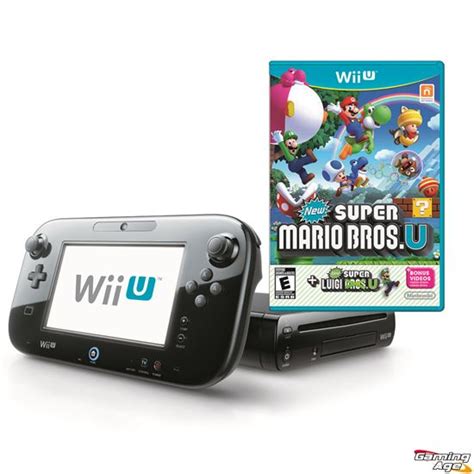 New Wii U Deluxe Bundle Includes New Super Mario Bros U