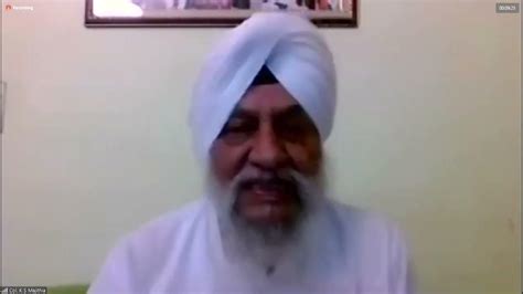 Anand Sahib 05 Satsang By Colonel Kartar Singh Majithia Ji Youtube