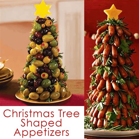 Here are 50 easy christmas appetizer recipes, from festive olive christmas trees and baked brie appetizers, to cheese boards, caprese wreaths and dips. Amazing Christmas Tree Shaped Appetizers